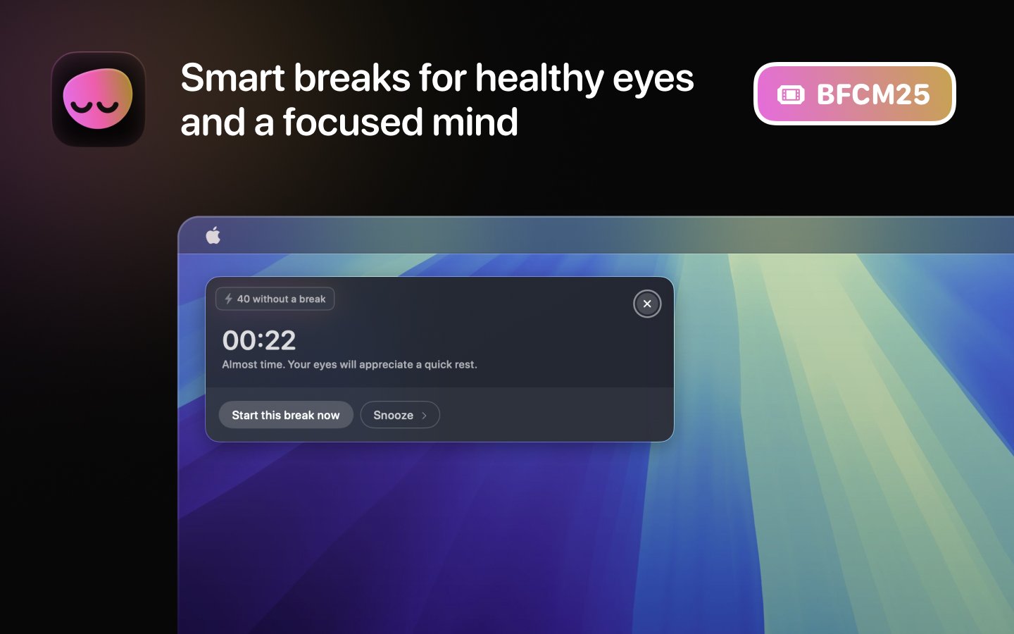 LookAway promotional banner