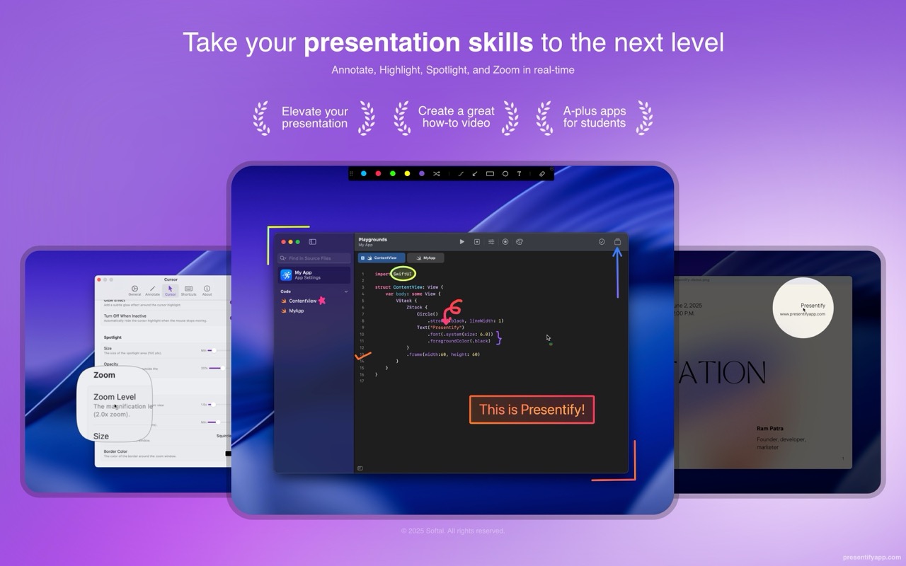 Presentify promotional banner